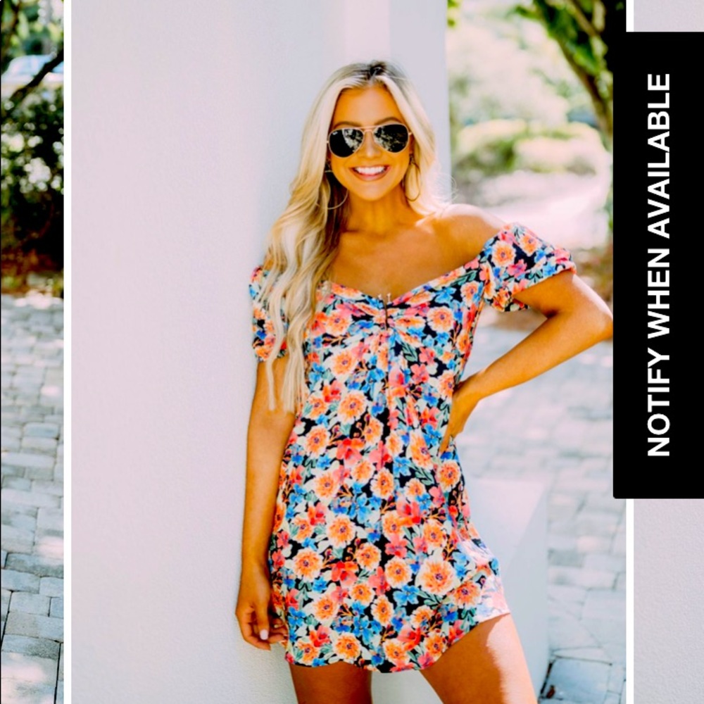 NEW WITH TAGS off the shoulder mini